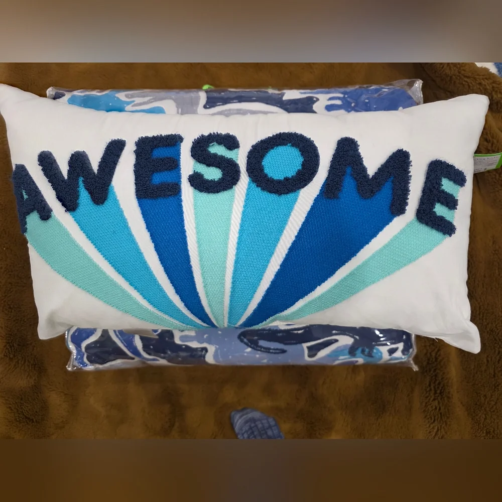 🆕️ 🦕 4pcs Charter Club Kids, full/queen, Blue Dinosaur Comforter Set